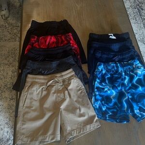 Kids' Assorted Color Shorts Set 9 pair size 4/5